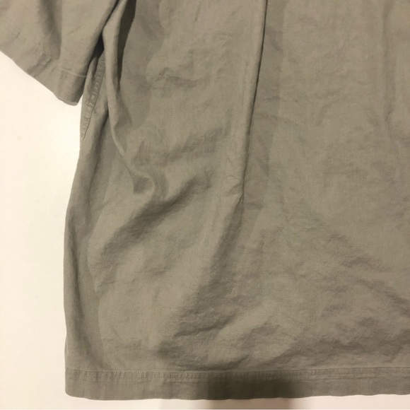 Timberland Button Up Short Sleeve Mens XL Green - Picture 11 of 12